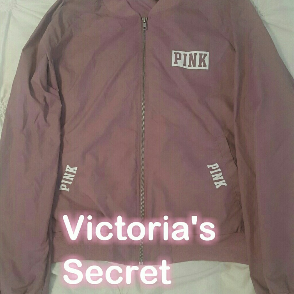 Victoria's Secret Secret pink logo jacket